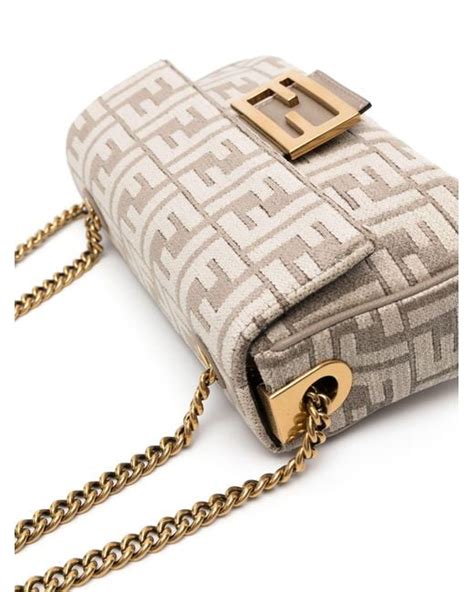 borsa baguette estate fendi|fendi chenille bag.